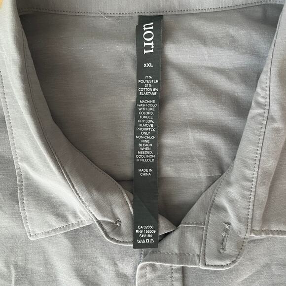 Vuori Men's Bridge Button-Down Short Sleeve Shirt - Picture 3 of 5